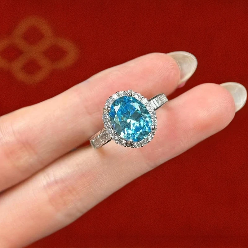 意大利GD-奢华气质轻奢梦幻彩色戒指541