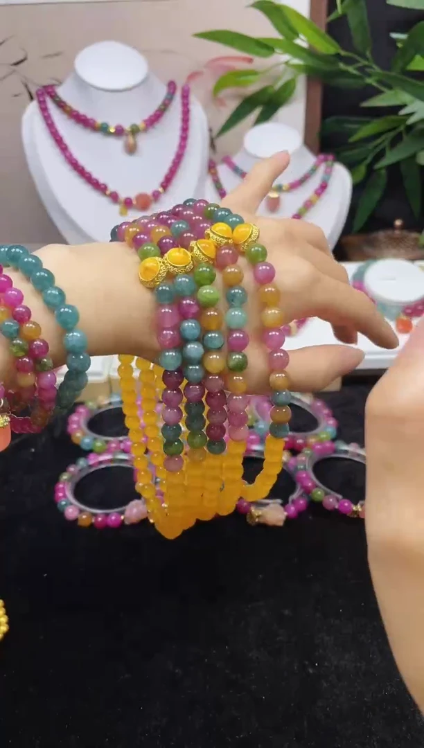 手链未镶嵌碧玺H2990 双圈手链