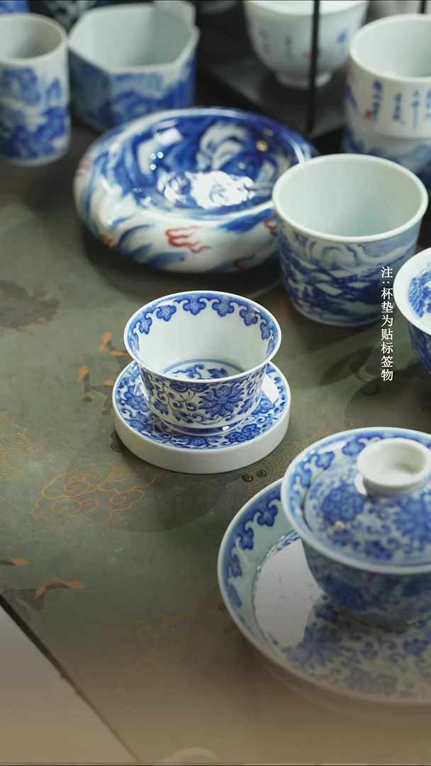 杯子瓷陈***n全手工全手绘10