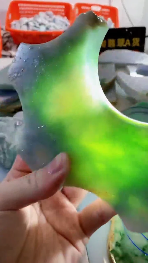 颈饰未镶嵌翡翠缅甸A货翡翠490