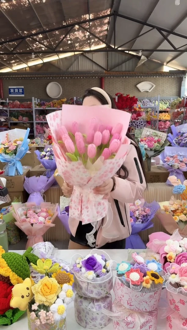 非遗手工花束，孤品清仓