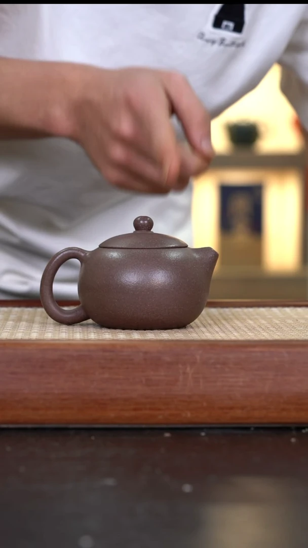 茶壶紫砂JF   全砂  桃花泥    西施    150cc