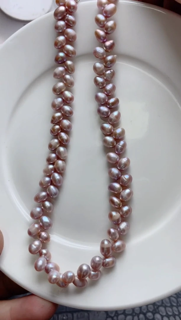 淡水珍珠未镶嵌颈饰0122