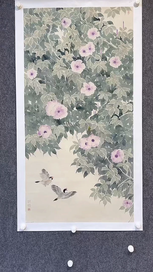 国画邹训精-8平尺-国画作品-yz