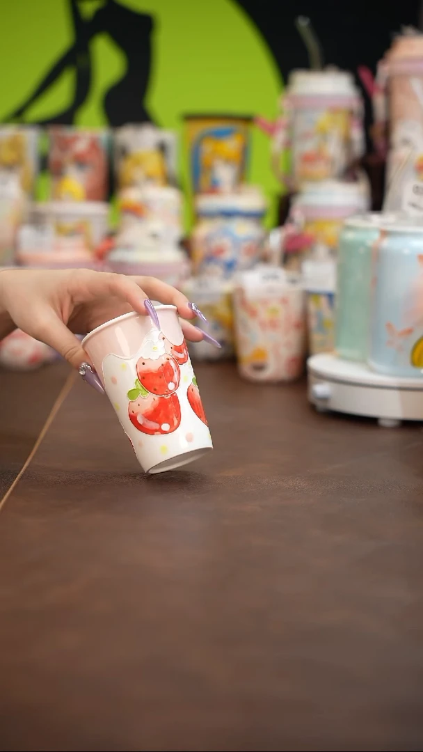 经典系类草莓小水杯