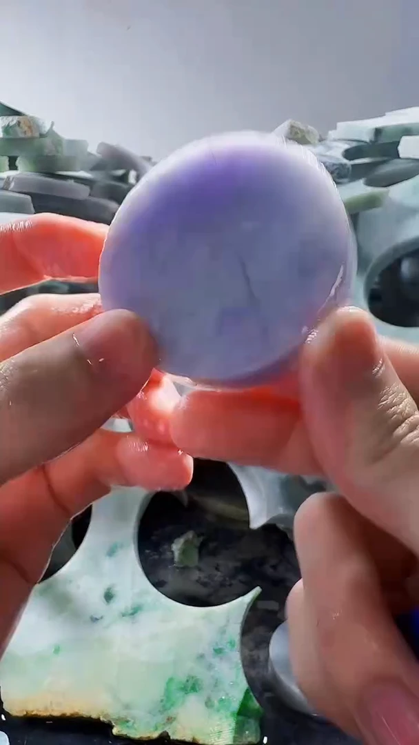 裸石翡翠缅甸翡翠A货文866