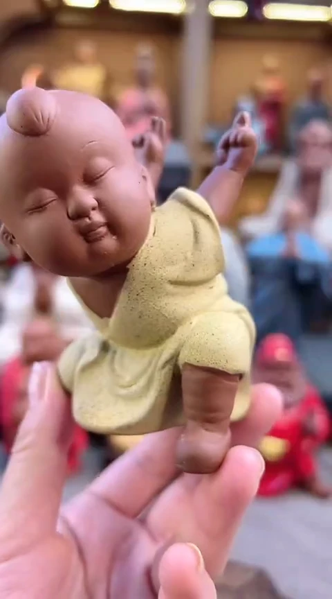 紫砂茶宠器闵茶宠摆件