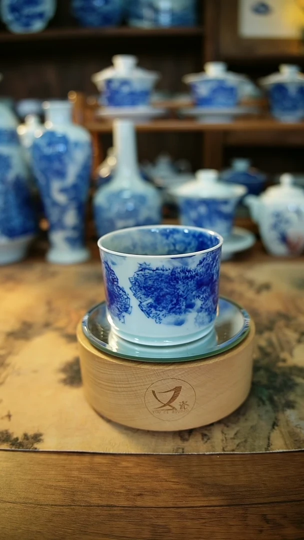 8景德镇手工手绘茶具