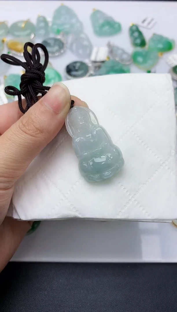 颈饰未镶嵌翡翠天然A货