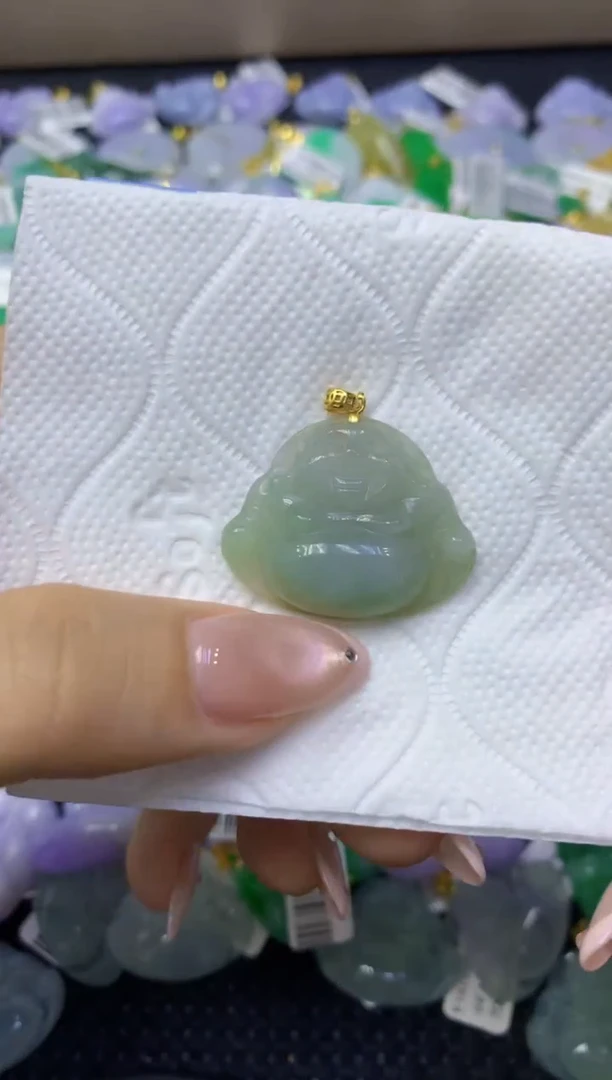 颈饰未镶嵌翡翠天然缅甸翡翠A货