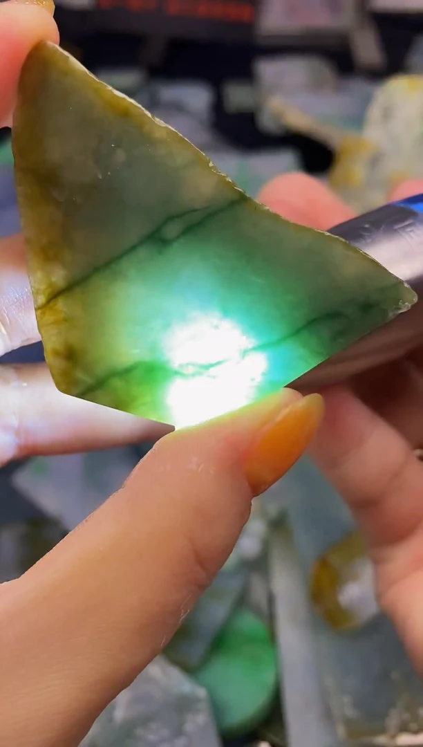 散珠翡翠天然缅甸翡翠A货131