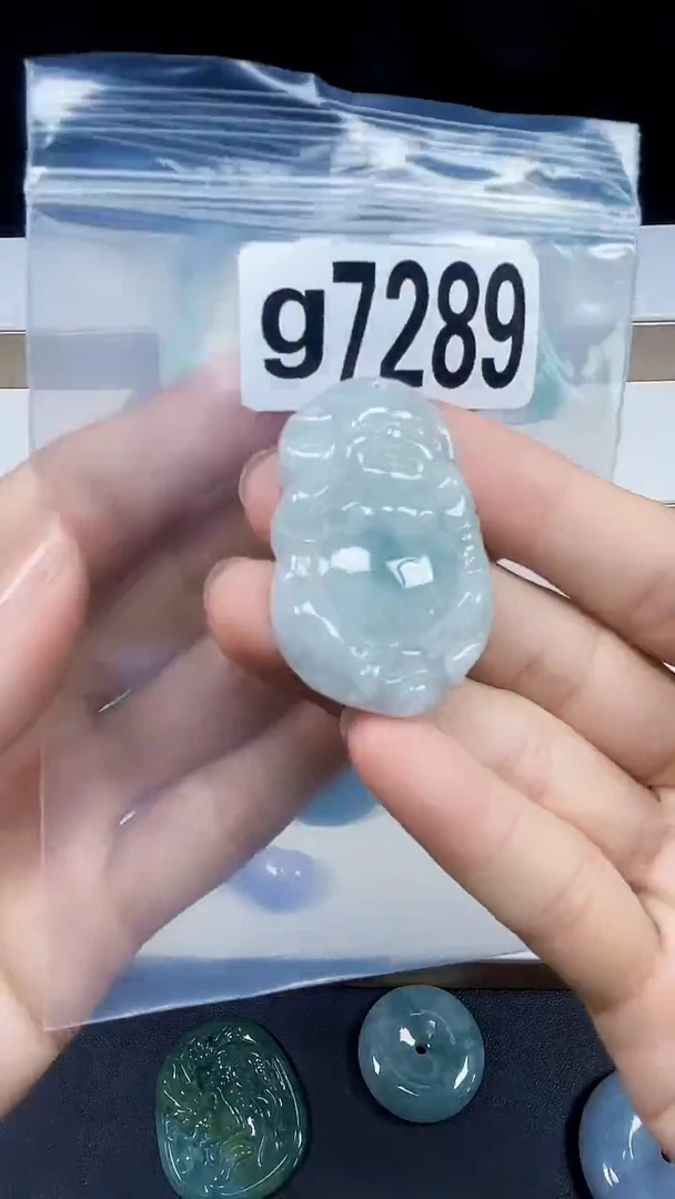 颈饰未镶嵌翡翠翡翠珠宝吊坠挂件