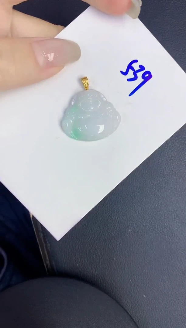 翡翠未镶嵌颈饰缅甸天然翡翠A货