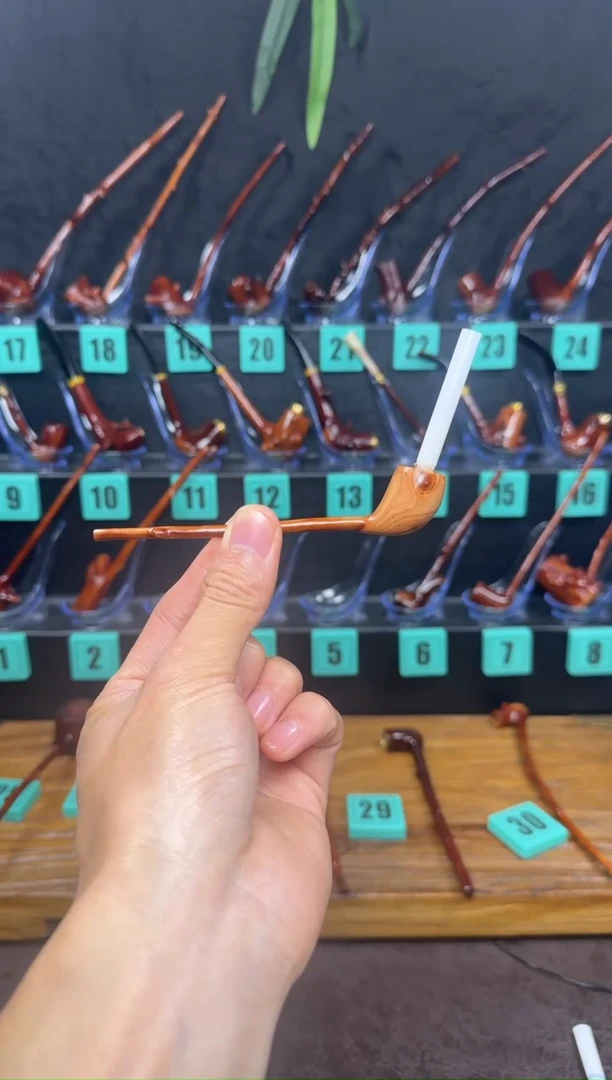 一物一图檬子木手工香烟嘴