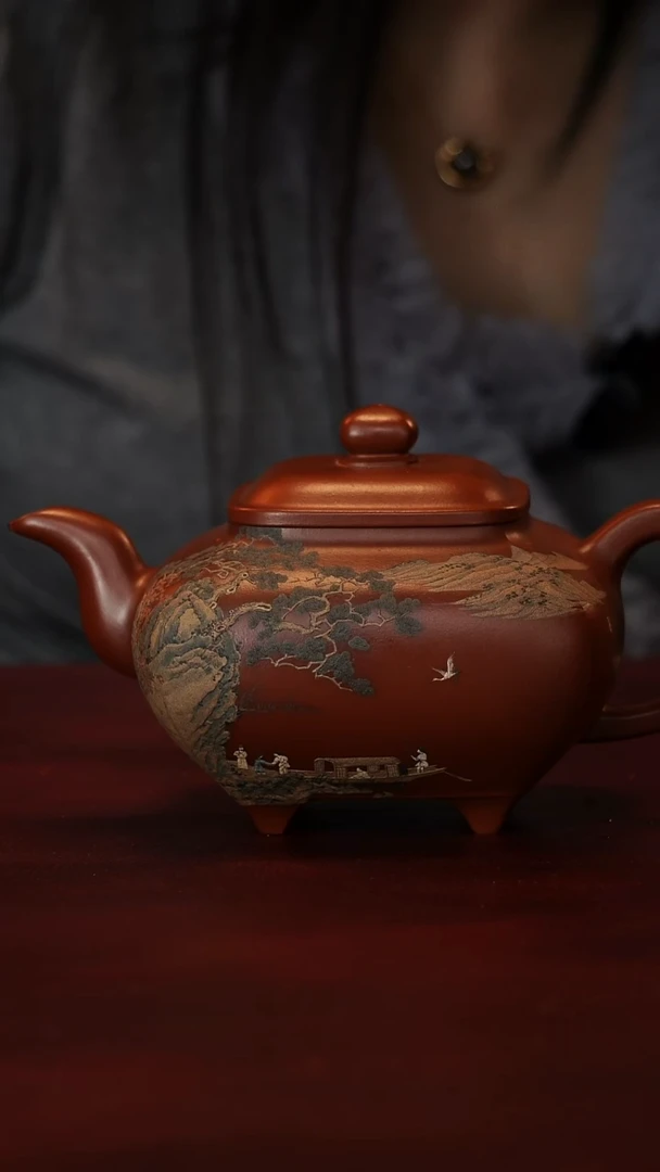 小*豆原矿高端紫砂--传炉