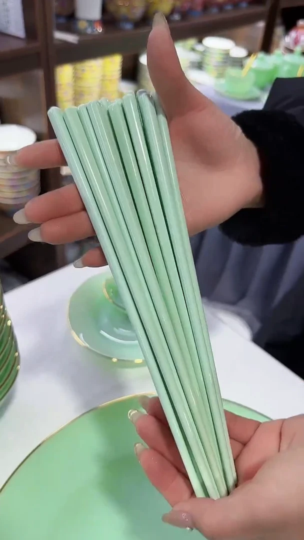 【闪购商品】瓷片筷子10双景德镇陶瓷