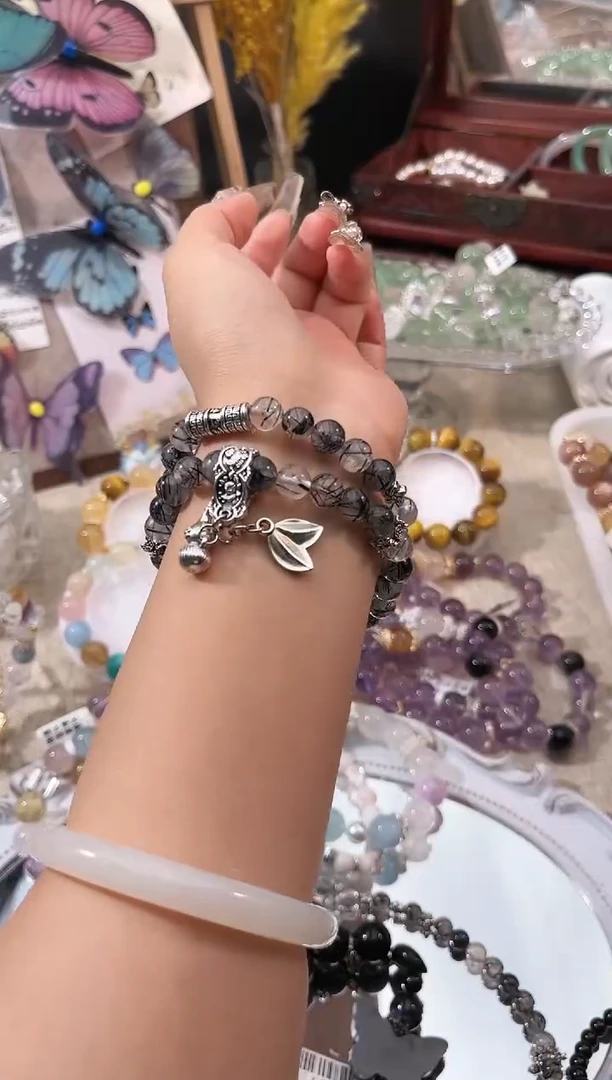 【闪购商品】水晶手链未镶嵌多样性发货颜色微差发其一