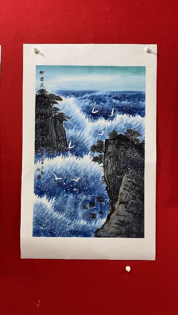 国画国画NYQ杰牛云勤老师作品