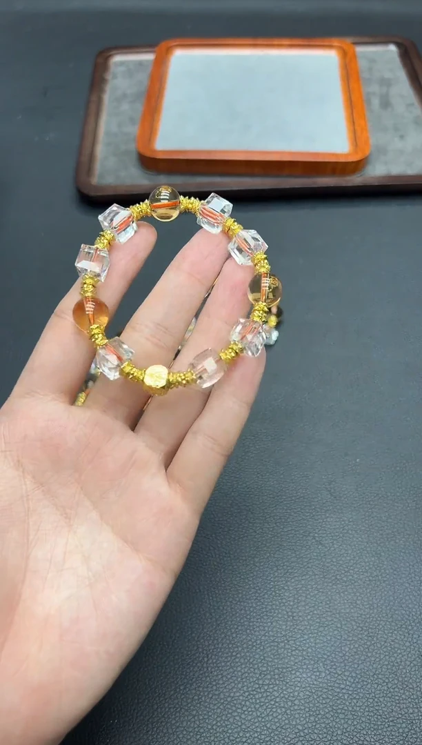 未镶嵌手链水晶水晶原创款 不加单