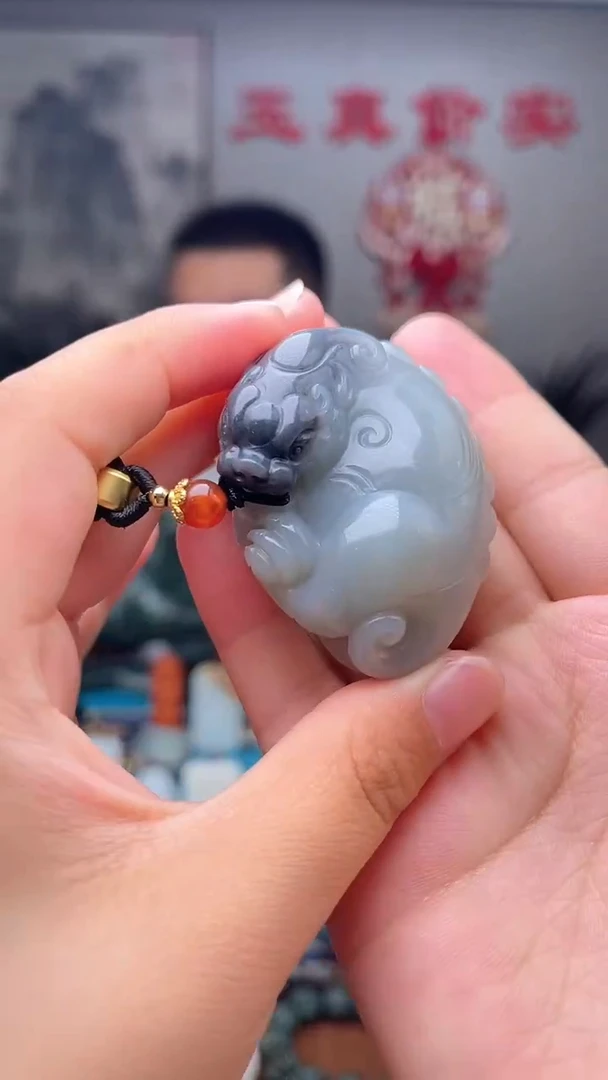 和田玉未镶嵌挂件1