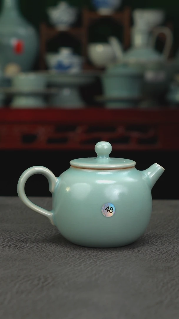 纯手工48号  小苹果壶  微微瑕无纹-二
