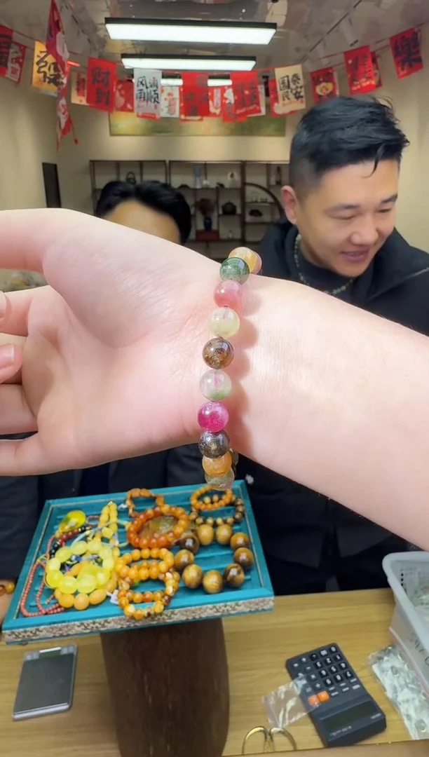 未镶嵌手链碧玺多样性发一件 443