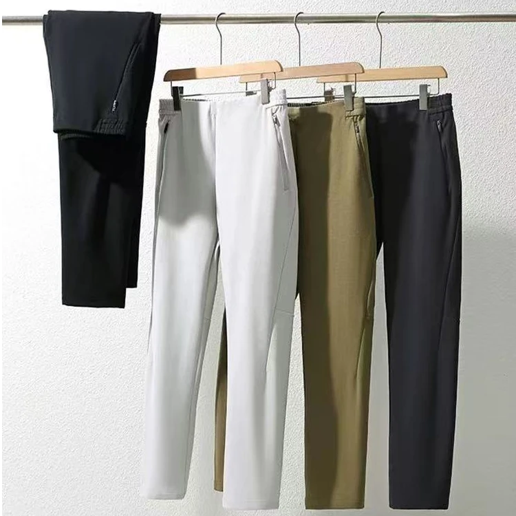 无痕腰头！肌理纹路！男士春秋款机能休闲直筒裤！户外休闲版-5521