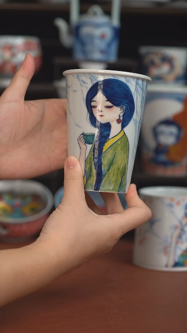老师作品墨渊可乐杯（微瑕福利 ）