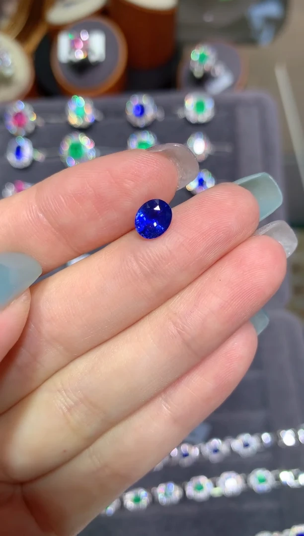 蓝宝石裸石未镶嵌S***y1.22CT