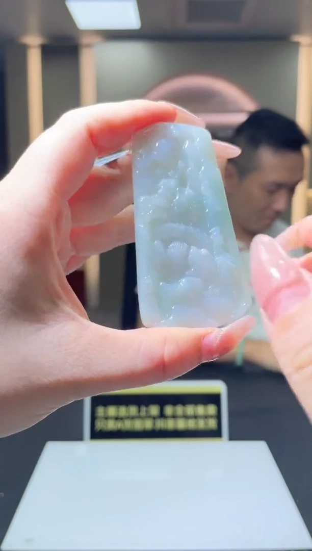 翡翠未镶嵌颈饰E-@@BSGR70542