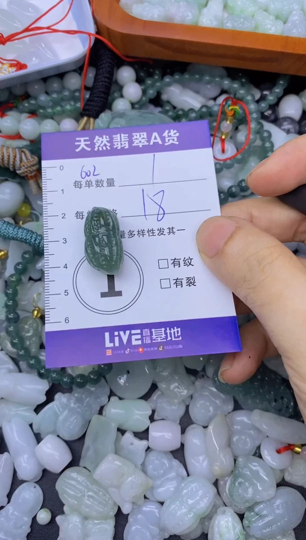 颈饰未镶嵌翡翠天然翡翠A货批量多样性发一件