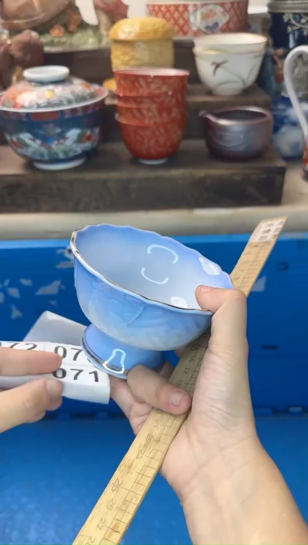 茶杯紫砂小*蛋071陶艺中古瓷器全场满18米包邮