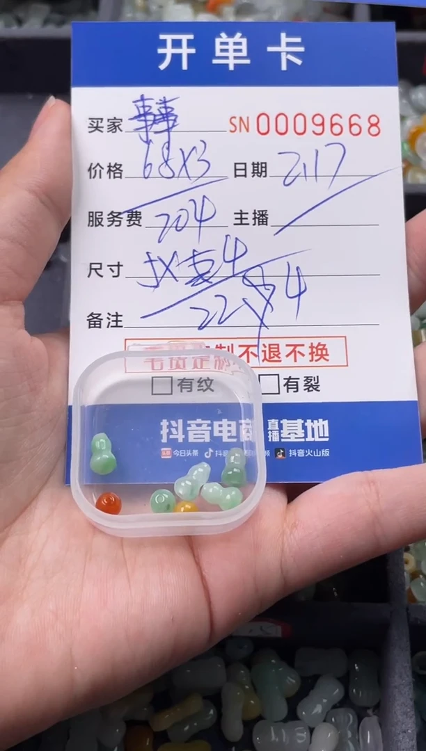 【闪购商品】翡翠颈饰未镶嵌00009668