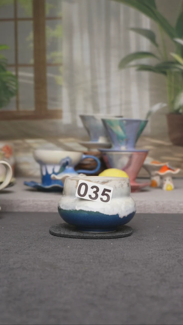 杯子陶035景德镇手工手创杯子