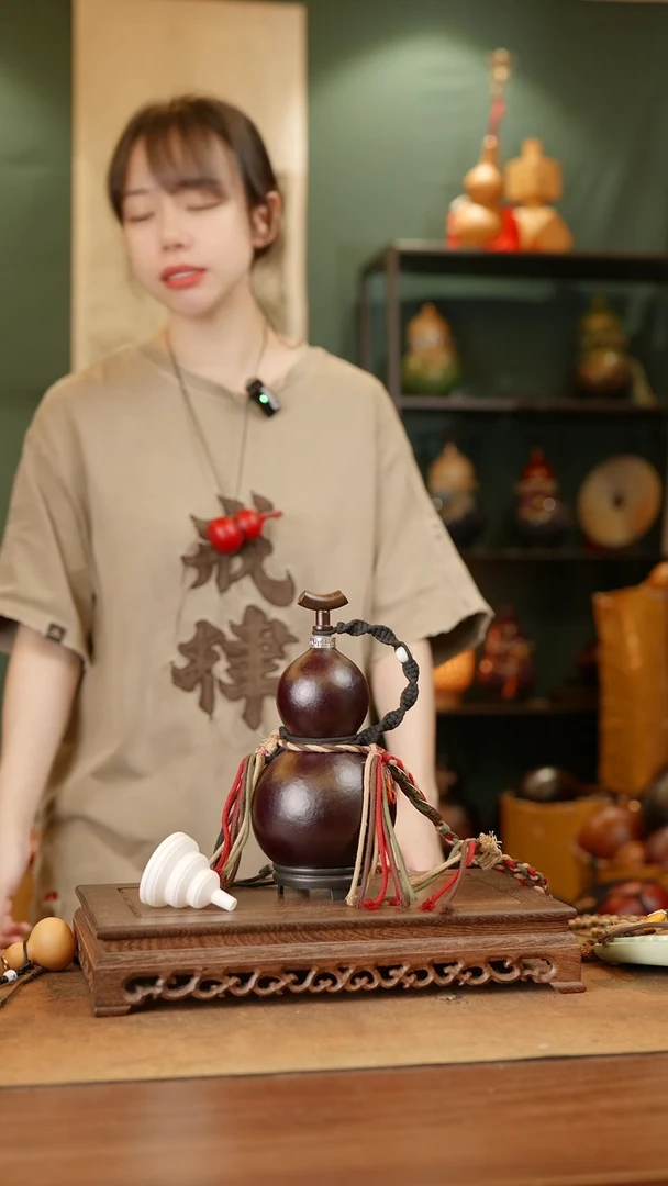 98号精品天然大漆酒葫芦一物一拍~