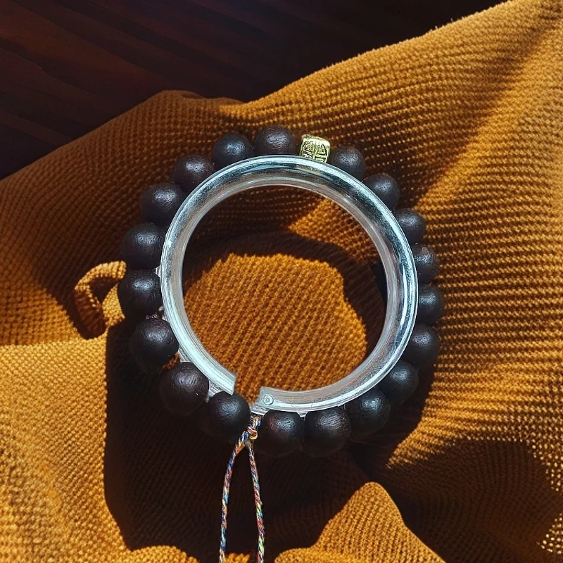 A557缅甸满节油小叶降真香卡1.0Diy单圈手串