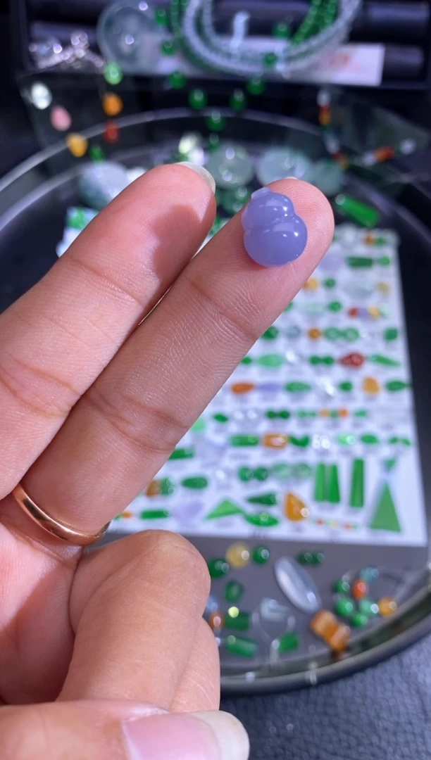 未镶嵌挂件翡翠葫芦