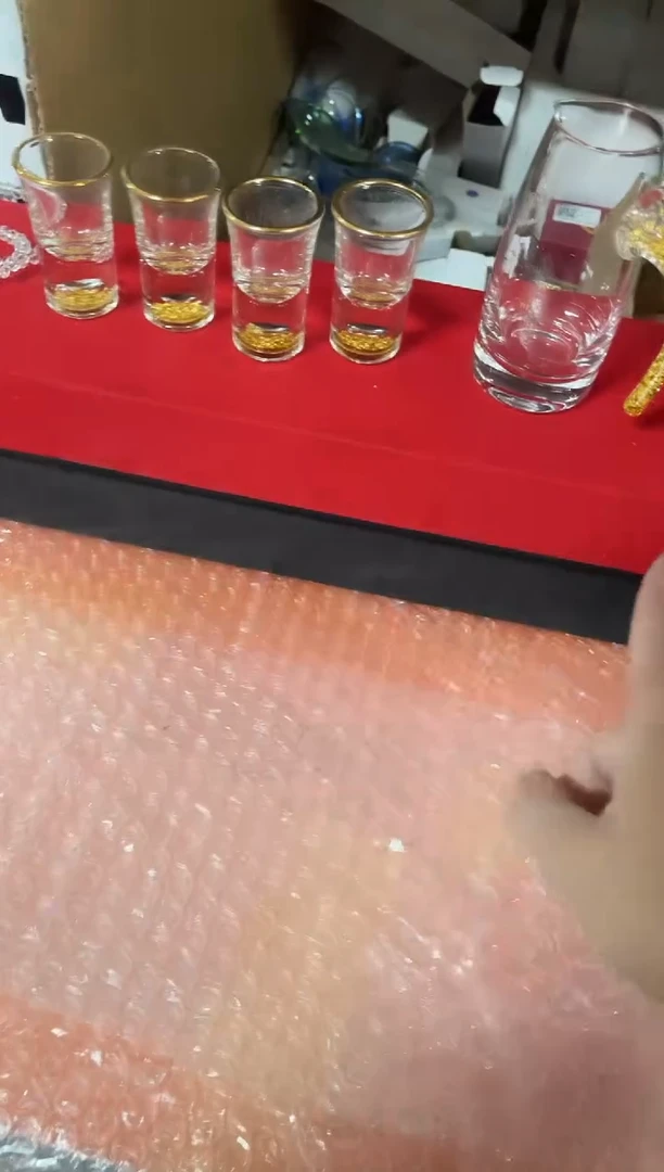有机玻璃白酒杯一壶四杯