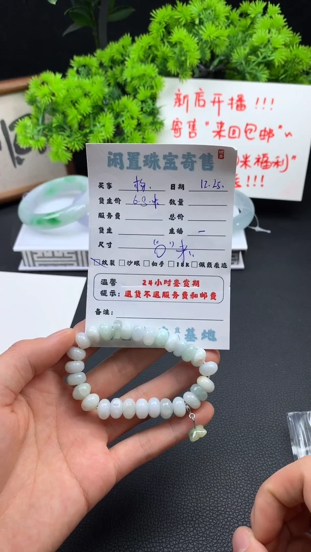 颈饰未镶嵌翡翠杨*惠挂件