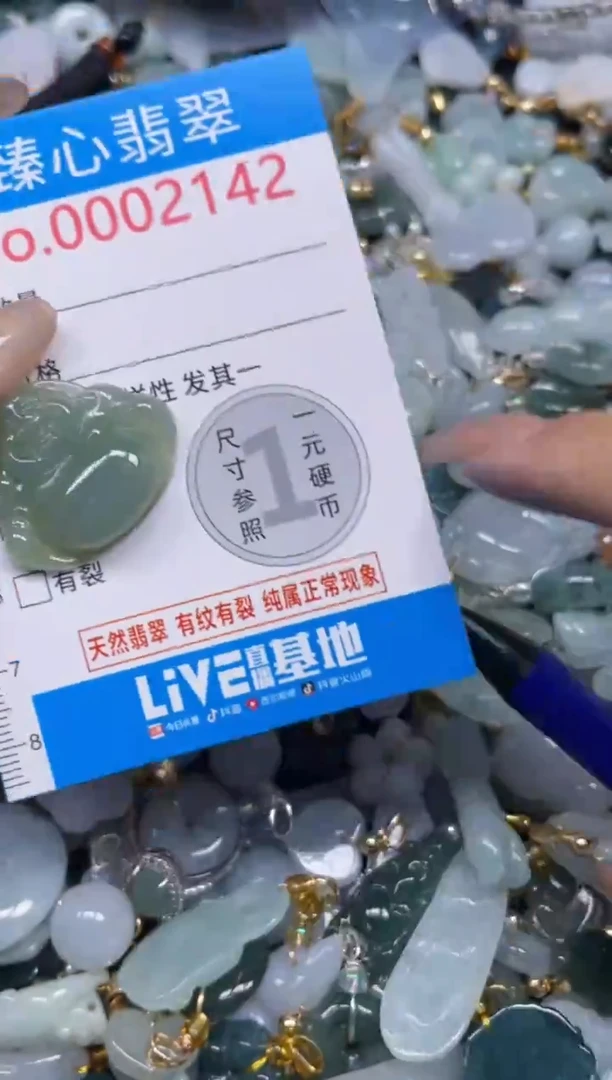 颈饰未镶嵌翡翠2142