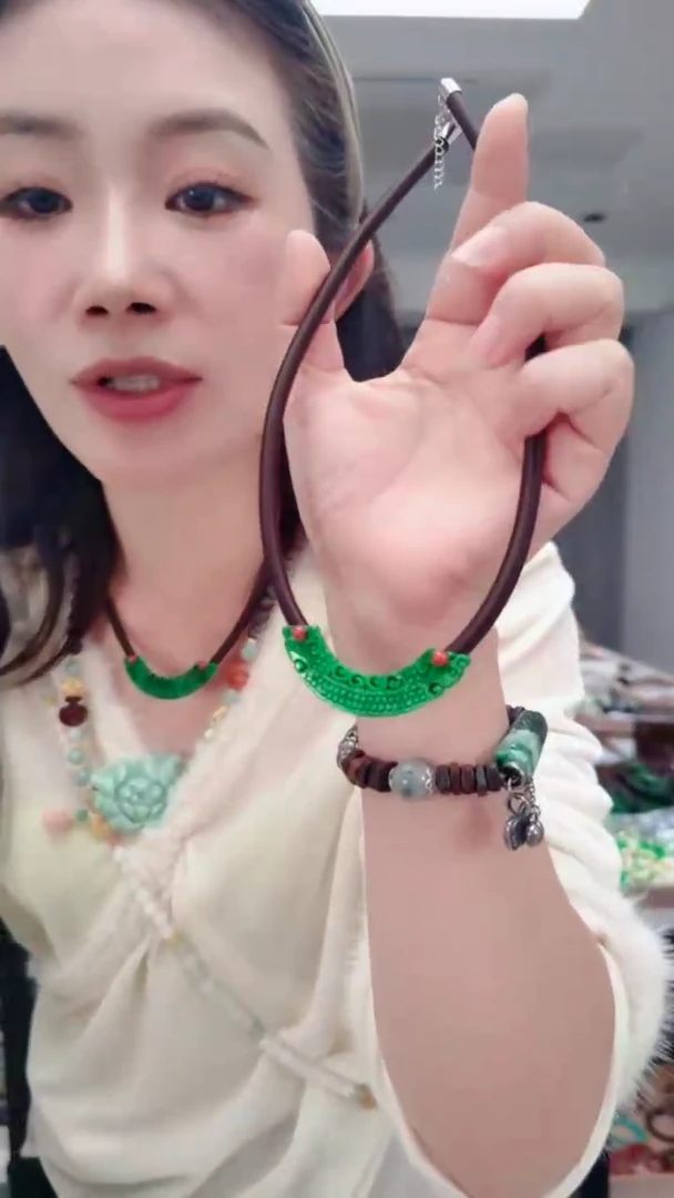 颈饰未镶嵌翡翠1018弯管项圈