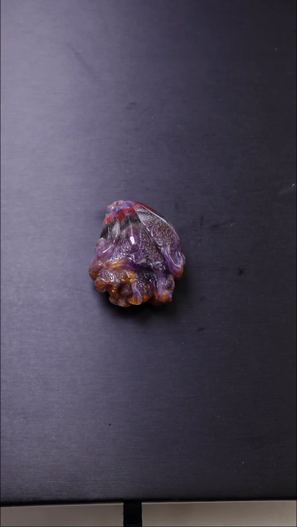 水晶手链未镶嵌极光23雕刻件