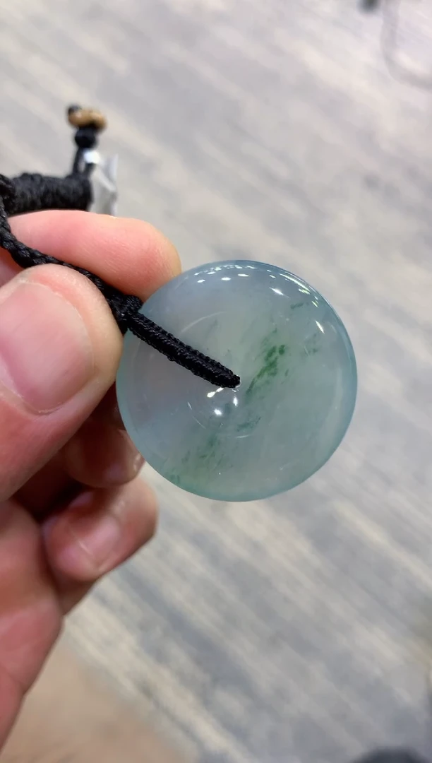 颈饰未镶嵌翡翠天然A货翡翠