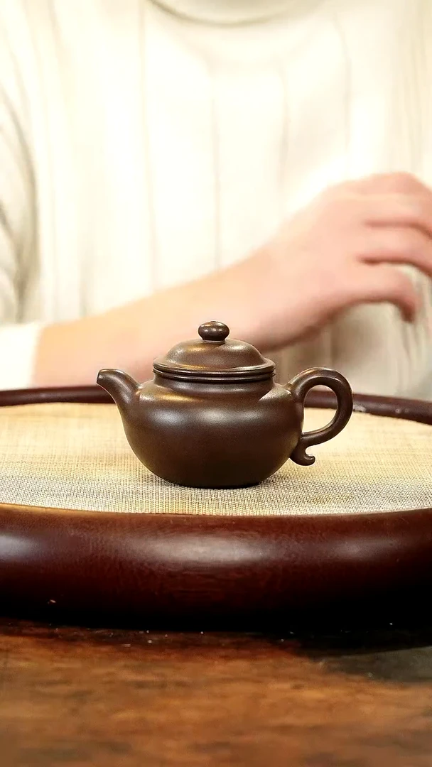 茶壶紫砂透***g煜品轩紫砂莲子