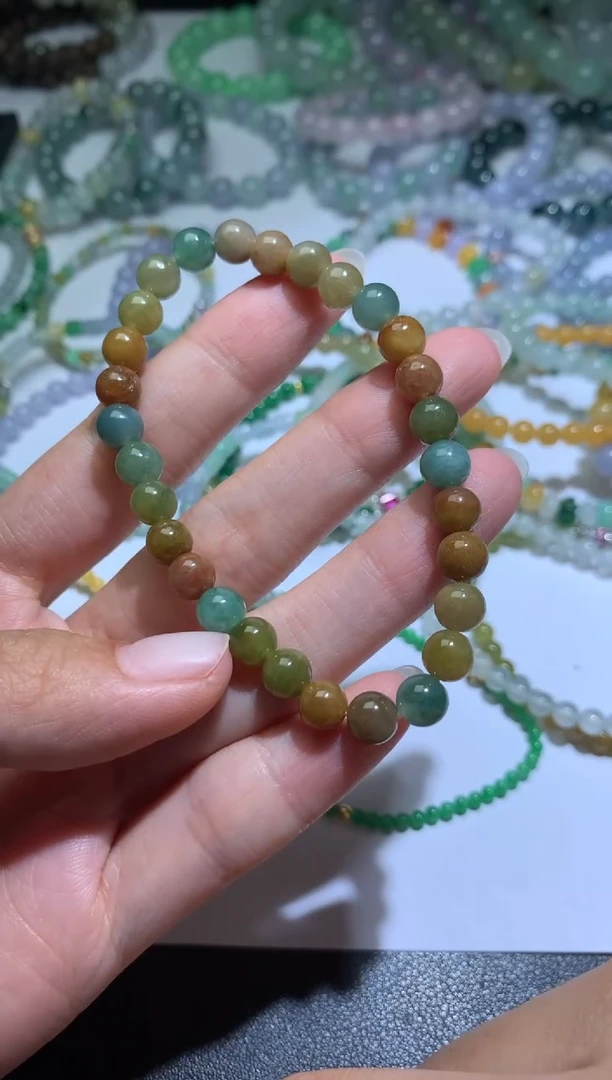 未镶嵌手链翡翠净货
