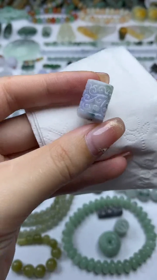 未镶嵌定制翡翠毛货定制不退不换