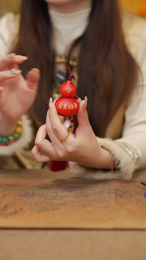 【闪购商品】83宴禾堂大漆车挂小葫芦38