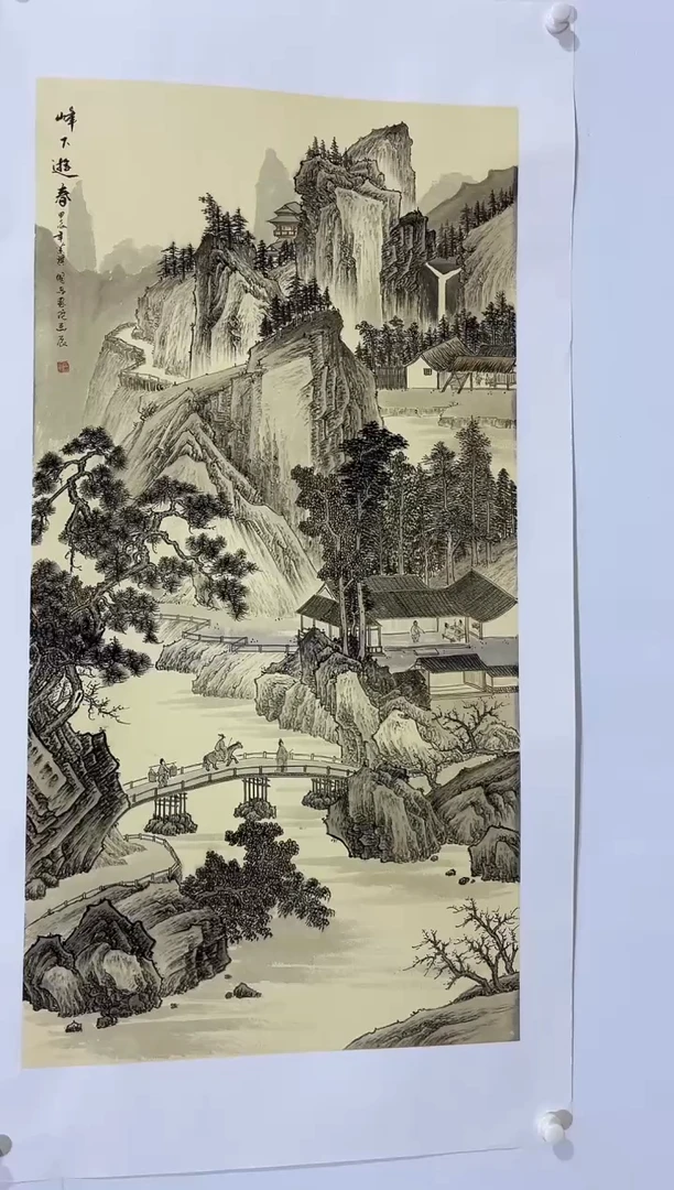 国画商老师国画作品5