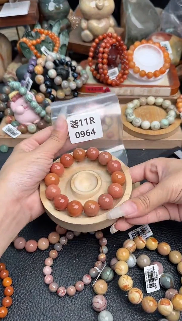 石英质玉未镶嵌手链11R0964