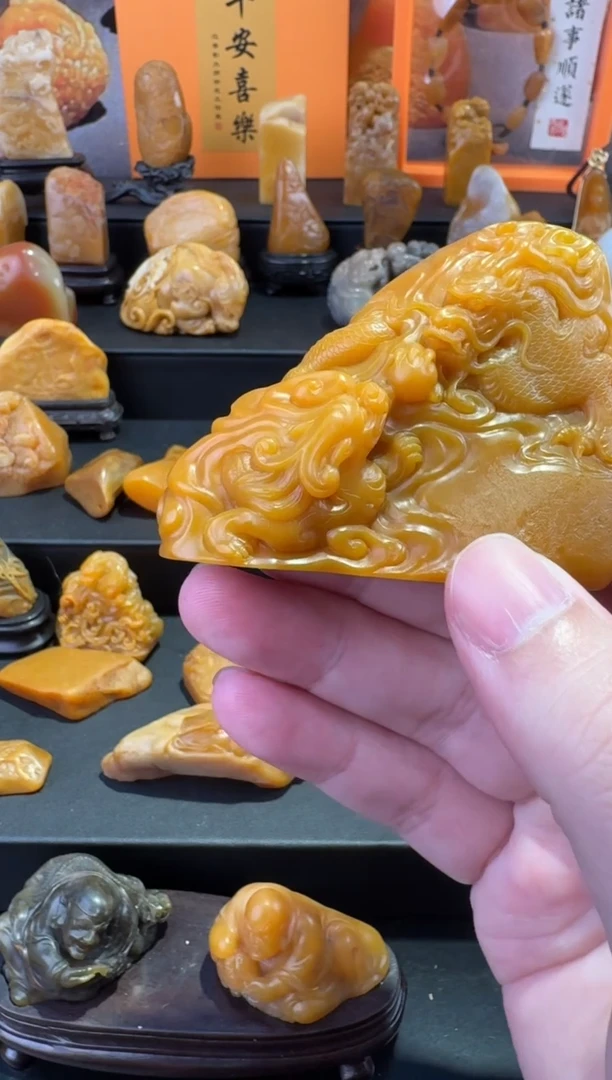 【闪购商品】田黄石半知田黄直播间